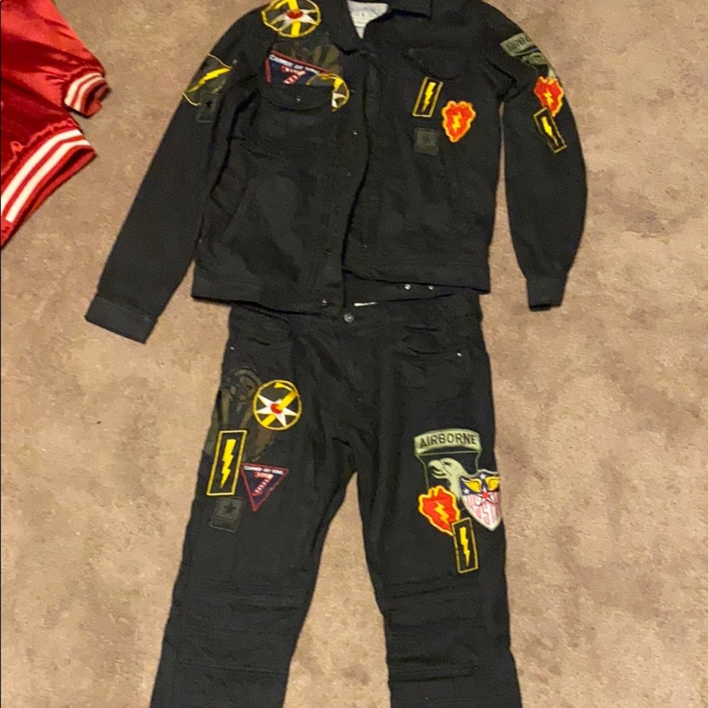 Born fly denim set